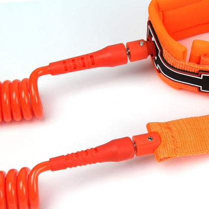 SUP LEASH HOWZIT COIL ORANGE 9'