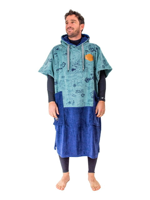 V PONCHO BUMPY MAN